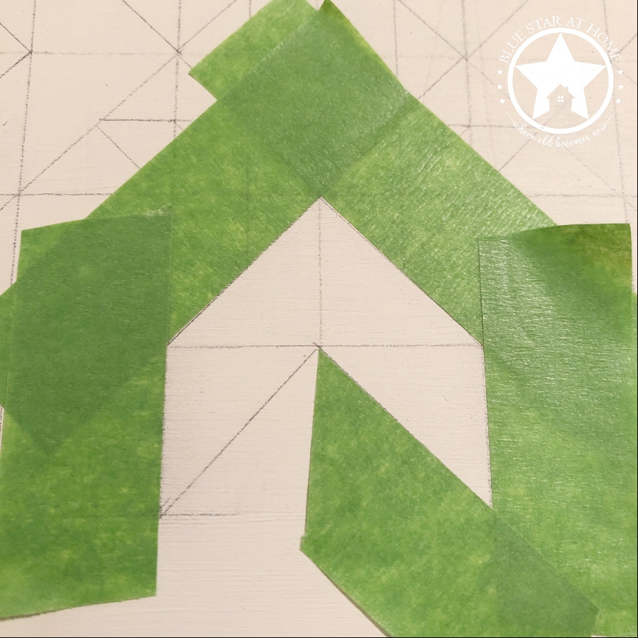 blue star tape blue star tape Four Easy Steps to Paint a Barn Quilt